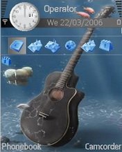 game pic for Guitar In Water